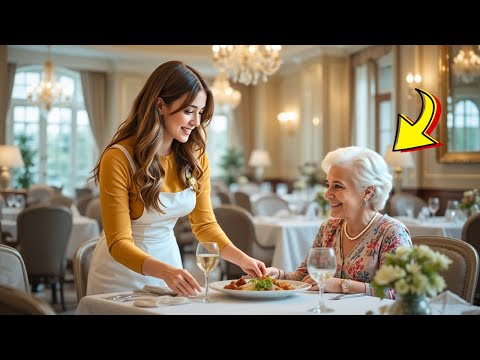 Видео: Мать миллиардера приняли за бедную — официантка предложила ей бесплатный обед