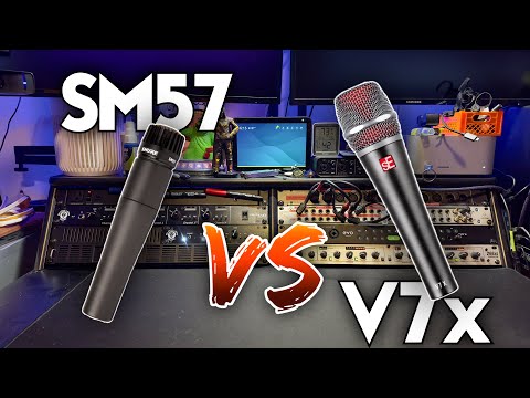 Видео: SM57 — лучший микрофон? SM57 против V7x