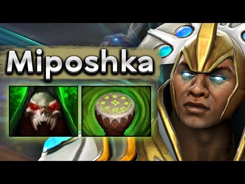 Видео: Мипошка на Чене с Ларлом в команде! - Chen Miposhka 7.37 DOTA 2