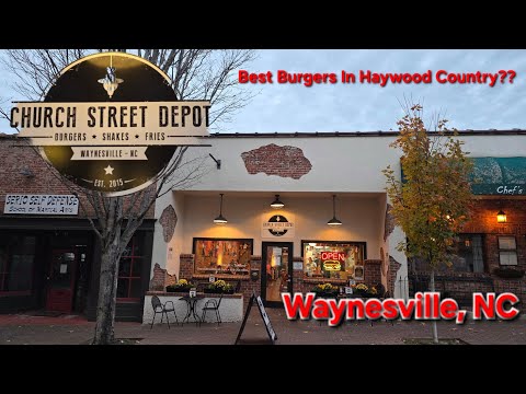 Видео: Депо на Чёрч-стрит — Уэйнсвилл, Северная Каролина