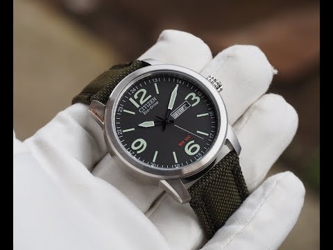 Видео: Часы-повседневники, на примере CITIZEN Eco-Drive BM84-70-11E