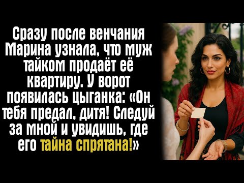 Видео: Сразу после венчания Марина узнала, что муж тайком продаёт её квартиру. У ворот появилась цыганка...