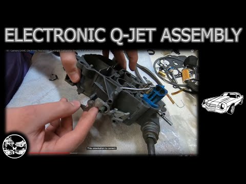 Видео: Ремонт карбюратора E4ME Electronic Rochester Quadrajet, 4 из 5 — сборка