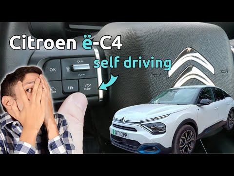 Видео: Самостоятельное вождение Citroen e-C4. Демонстрация системы полуавтономного вождения «Highway Dri...