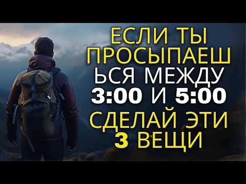 Видео: Если вы просыпаетесь между 3 и 5 утра... СДЕЛАЙТЕ ЭТИ 3 ВЕЩИ!