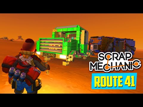 Видео: МОД ROUTE 41 или ХАРДКОРНАЯ 🔥 ВЕРСИЯ ВЫЖИВАНИЯ в ПУСТОШИ | SCRAP MECHANIC