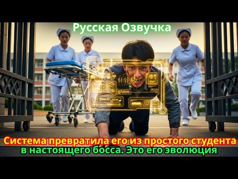 Видео: Система превратила его из простого студента в настоящего босса. Это его эволюция.