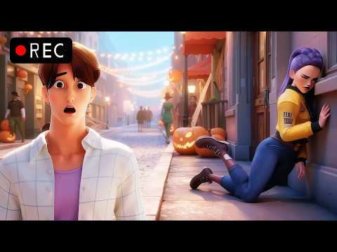 Видео: Хэллоуинский влог Руми и Джину пошёл ужасно не по плану 😱🎢 (Забавные моменты KPDH | Фан-версия)