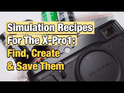 Видео: Руководство по рецептам моделирования Fujifilm — Fujifilm X-Pro1