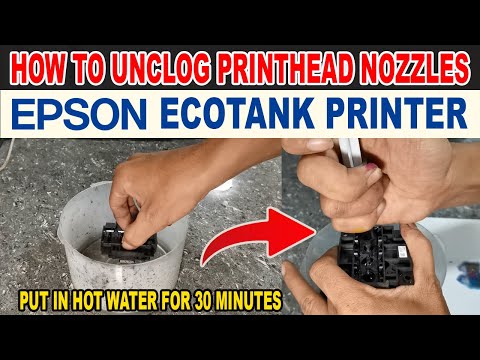 Видео: КАК ПРОЧИСТИТЬ ДЮЗЕЛИ ПЕЧАТАЮЩЕЙ ГОЛОВКИ EPSON | ПРОЦЕДУРА РУЧНОЙ ОЧИСТКИ.