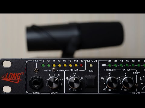 Видео: Лучший предусилитель-процессор для Shure SM7b (и не только)