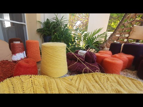 Видео: Новая пряжа и новые процессы/недовязы и роспуск/#вязание #knitting #чтовяжу #бобиннаяпряжа