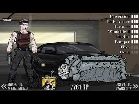 Видео: Дорога мертвецов - Флеш-игра (Все улучшения + подробности об улучшениях)