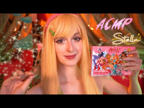 Видео: АСМР Стелла соберёт тебя на свидание | Макияж, ролевая игра Винкс | Stella will do your makeup