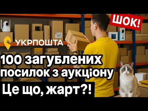 Видео: Розпаковка загублених і забутих посилок з аукціону Укрпошти — скарби чи мотлох? 