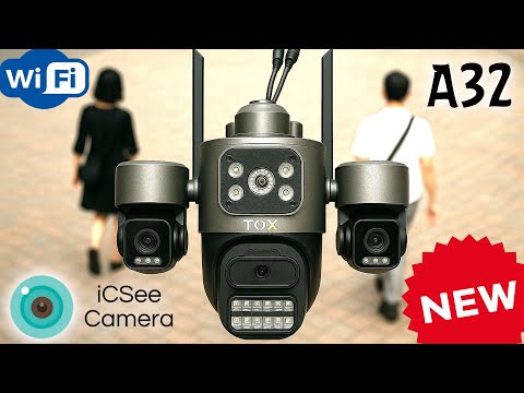 Видео: ТРИ камеры видеонаблюдения в ОДНОЙ ICsee XMEye