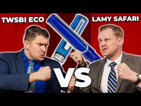 Видео: Битва ручек: LAMY Safari против TWSBI Eco