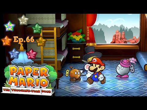 Видео: Paper Mario: The Thousand-Year Door: Let's Play! Эпизод 66: Проблемы с поездом