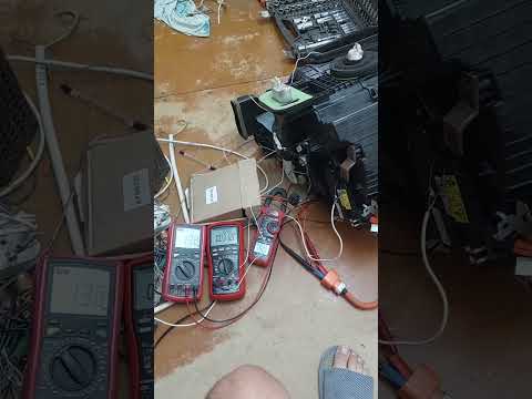 Видео: Протокол работы тэна Nissan leaf 27143-3NK0B 27143-3NK1B