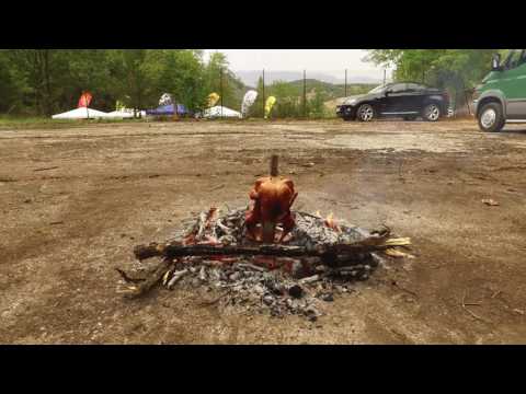 Видео: Пиле на тенекия - 4K video