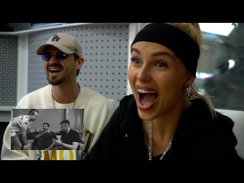 Видео: Вот это реакция! Ханна и Миша Марвин посмотрели видео Красавцев Love Radio