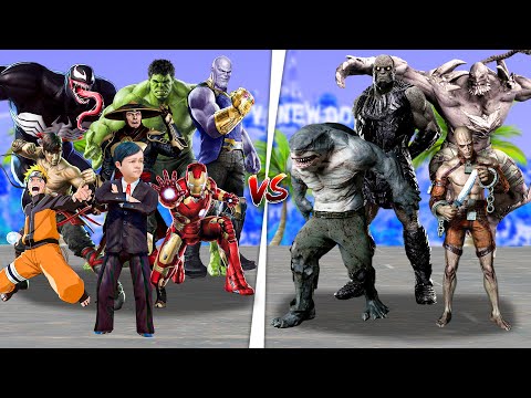 Видео: Барлық мектептің Супергеройлары стрелкаға жиналды! (GTA V)