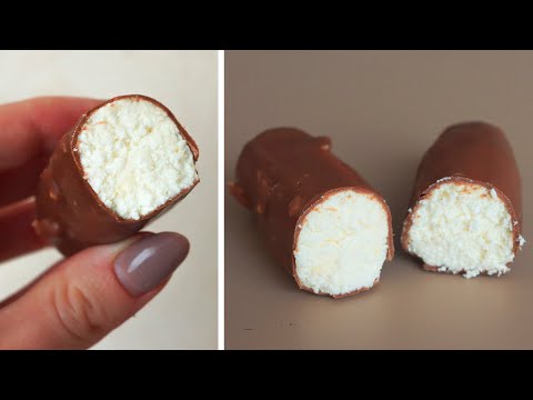 Видео: Вкуснее и полезнее магазинных! ТВОРОЖНЫЕ СЫРКИ в ШОКОЛАДНОЙ ГЛАЗУРИ