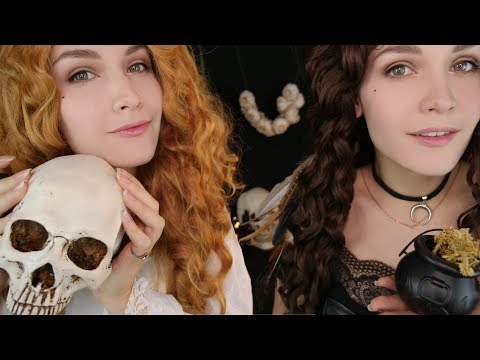 Видео: АСМР 👻 Ведьмы близняшки Ролевая Игра 🔮 ASMR TWIN Witches Role Play✨