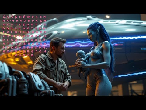 Видео: Человек чинил корабль гигантской инопланетянки, не зная, что она его босс — научная фантастика