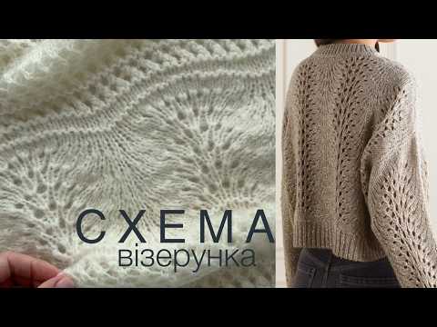 Видео: Очень простой и красивый узор! Всего 1 ряд! Вам понравится!