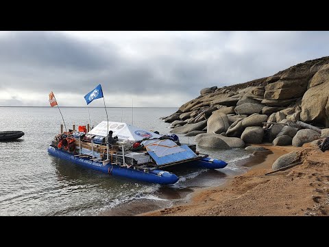 Видео: 2500 км. на катамаране. Экспедиция в Арктику. Возвращение.