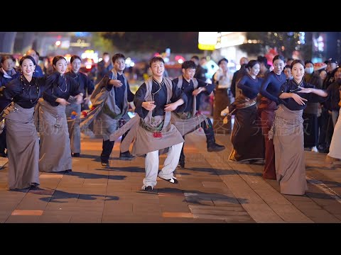 Видео: Недавно поставленный тибетский танец Вэнму «Приятные гости»