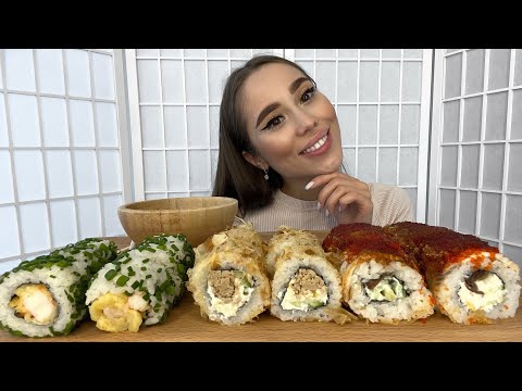 Видео: MUKBANG| СУШИ🍱/ЛЮБОВНИК🤫неASMR/Sushi🍱