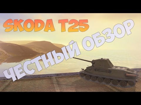 Видео: Skoda T25 - ЧЕСТНЫЙ ОБЗОР 🔥 РАЗНОС НОВОЙ ВЕТКИ ЧЕХОВ!!! 🔥 | WoT Blitz | InMyStyle