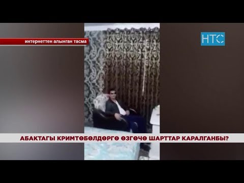 Видео: Абактагы кримтөбөлдөр үчүн өзгөчө шарттар каралганбы? / 19.04.19 / НТС