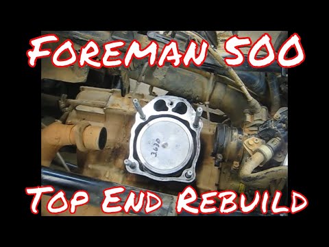 Видео: Ремонт верхней части Foreman 500 Rubicon