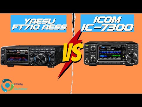 Видео: Yaesu FT-710 AESS против Icom IC-7300! ⚔️Лучший вариант для вас!
