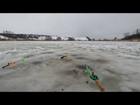 Видео: Рыбалка на реке Битюг - Декабрь.