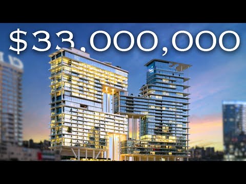 Видео: Экскурсия по пентхаусу стоимостью 33 000 000 долларов, занимающему целый этаж, в культовом отеле ...