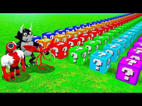Видео: БИТВА ЛАКИ БЛОКОВ С КРУТЫМИ РАДУЖНЫМИ ДРУЗЬЯМИ В ГАРРИС МОД! RAINBOW FRIENDS В Garry`s Mod!