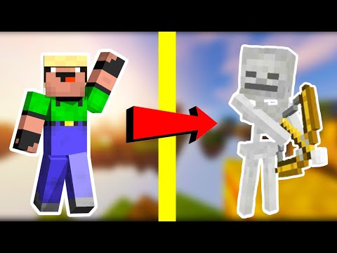 Видео: НУБ ИГРАЕТ В БЕДВАРС НО ЗА СКЕЛЕТА В МАЙНКРАФТ НУБА БЕСИТ ПОКУПКА ЛУКА MINECRAFT Мультик