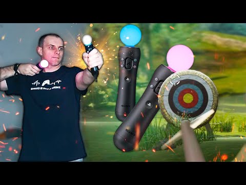 Видео: Играй и Двигайся с PS Move. Игры ЭКСКЛЮЗИВЫ. Ч.1