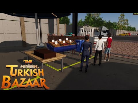 Видео: Зашел в рынок: The Turkish Bazaar