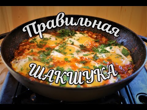 Видео: Правильная шакшука! Что может быть лучше!