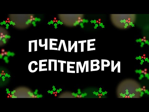 Видео: ПЧЕЛИТЕ СЕПТЕМВРИ