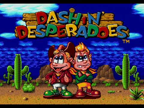 Видео: прохождение Dashin' Desperadoes (SMD)