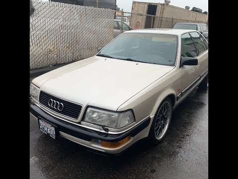 Видео: Audi V8 !!! Американка , Обзор !