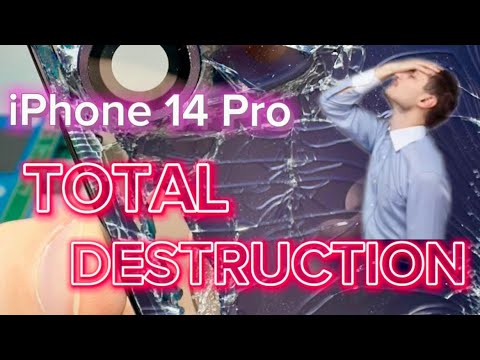 Видео: iPhone 14 Pro TOTAL DESTRUCTION #iphone #ремонтiphone #барнаул зап. части от #Чинитель