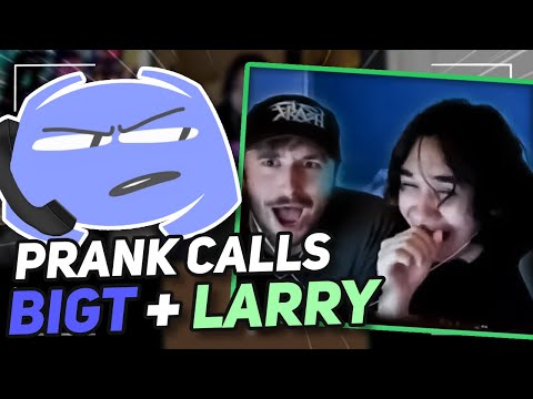 Видео: Розыгрыши в Discord, но это только BigT и Ларри