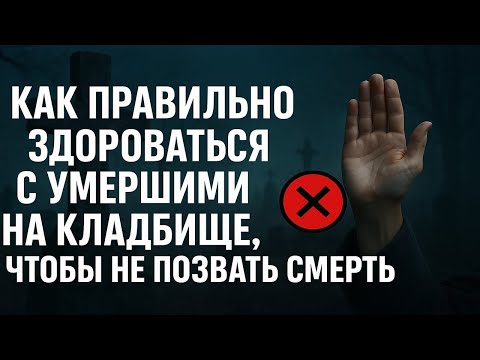 Видео: Что нельзя говорить и делать на кладбище: как правильно здороваться с душами. Приметы и традиции